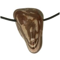  Cappucino Jaspis doorboord + koord