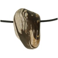  Cappucino Jaspis doorboord + koord