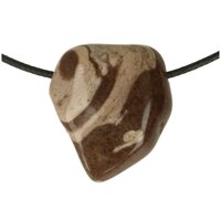  Cappucino Jaspis doorboord + koord