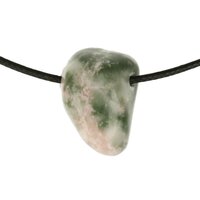 Clinozoisiet (Nzuri Moyo) doorboord inclusief koord