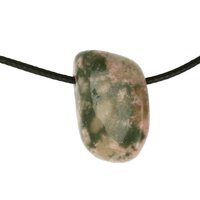 Clinozoisiet (Nzuri Moyo) doorboord inclusief koord