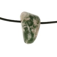 Clinozoisiet (Nzuri Moyo) doorboord inclusief koord