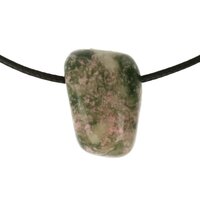 Clinozoisiet (Nzuri Moyo) doorboord inclusief koord