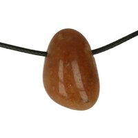  AVENTURIJN ROOD doorboord + koord