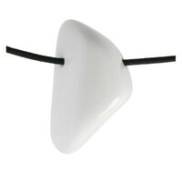 Kascholong Opaal Doorboord + koord