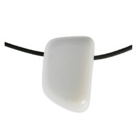 Kascholong Opaal Doorboord + koord