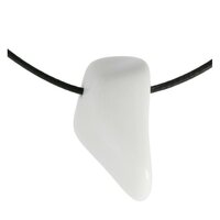 Kascholong Opaal Doorboord + koord