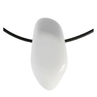 Kascholong Opaal Doorboord + koord