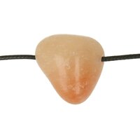 Aventurijn Oranje doorboord + koord