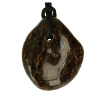 Bronziet-doorboord + koord