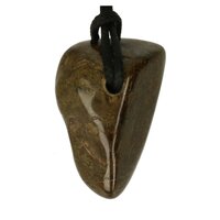 Bronziet-doorboord + koord