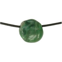 Bud stone afrikaanse jade doorboord inclusief koord