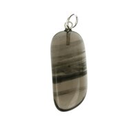 Midnigt lace obsidiaan lamellen obsidiaan 