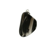 Midnigt lace obsidiaan lamellen obsidiaan 