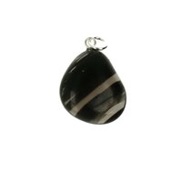 Midnigt lace obsidiaan lamellen obsidiaan 