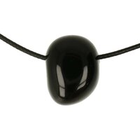 REGENBOOG OBSIDIAAN doorboord + koord