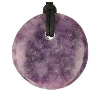 Lepidoliet doorboord + koord