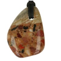 TRÜMMER OF BRECCIE JASPIS 2.0 PLAT doorboord