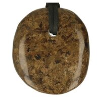 Bronziet-doorboord + koord