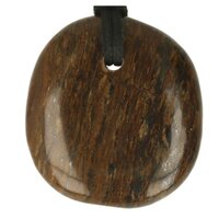 Bronziet-doorboord + koord