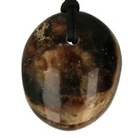 ZWARTE OPAAL doorboord + koord