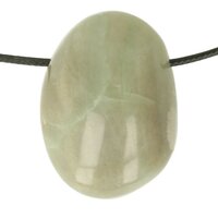 GARNIRIET MET MAANSTEEN doorboord + koord