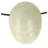 GARNIRIET MET MAANSTEEN doorboord + koord