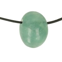 Fluoriet groen doorboord + koord