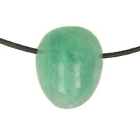 Fluoriet groen doorboord + koord