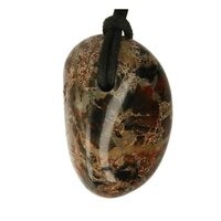 TRÜMMER JASPIS (JASPIS BRECCIE) doorboord