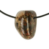 TRÜMMER JASPIS (JASPIS BRECCIE) doorboord