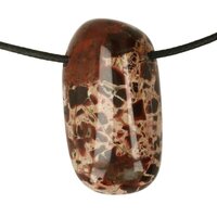 TRÜMMER JASPIS (JASPIS BRECCIE) doorboord