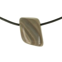 Vuursteen doorboord inclusief koord