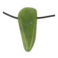 Serpentijn uit Pakistan doorboord