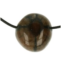  KRUISSTEEN CHIASTHOLIET doorboord + koord