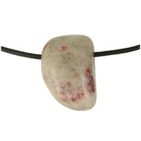 Cinnaberkwarts doorboord + koord