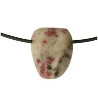 Cinnaberkwarts doorboord + koord