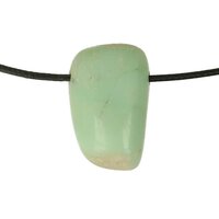 Chrysopraas uit Indonesië doorboord