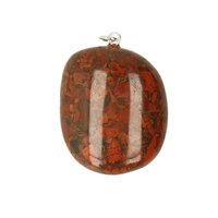 TRÜMMER JASPIS (JASPIS BRECCIE) hanger