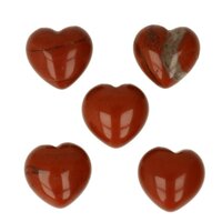 Jaspis rood ca 15x15x11 mm
