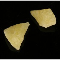 Goudgele Danburiet of Agni Gold Danburiet  2 stuks