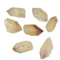 Golden Amethist uit Goiás, Brazilië (7 stuks)