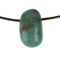 Kyaniet met Lazuliet uit Zweden doorboord