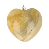 Crazy lace agaat hartje 30x30x11 mm hanger