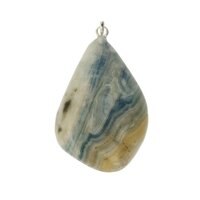 Scheeliet in blue lace onyx uit Turkije