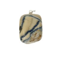 Scheeliet in blue lace onyx uit Turkije