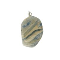 Scheeliet in blue lace onyx uit Turkije