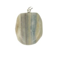 Scheeliet in blue lace onyx uit Turkije