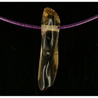 Citrien natuur doorboord incl koord