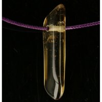 Citrien natuur doorboord incl koord